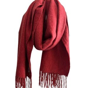 Chloe Red Scarf